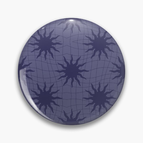 Item preview, Wavy Sun Deep navy-purple color Pattern designed and sold by Petternoholic.