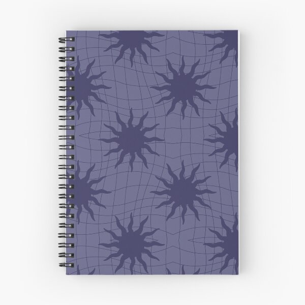 Item preview, Wavy Sun Deep navy-purple color Pattern designed and sold by Petternoholic.