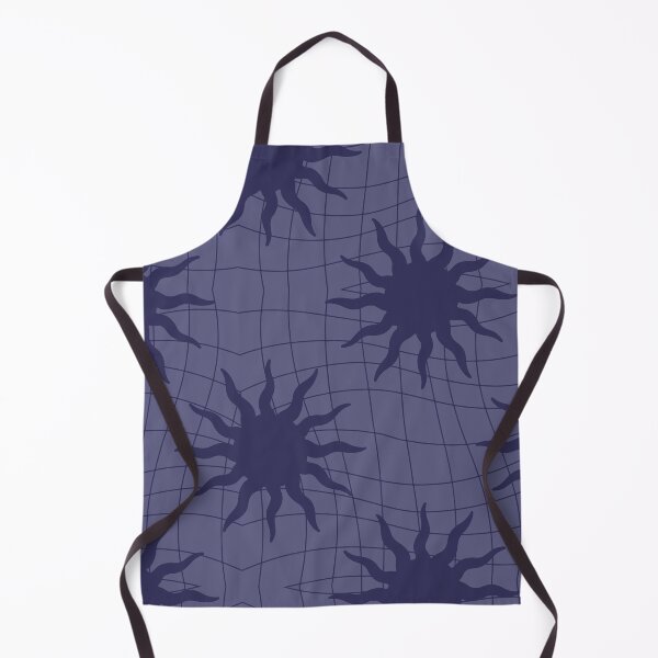 Item preview, Wavy Sun Deep navy-purple color Pattern designed and sold by Petternoholic.