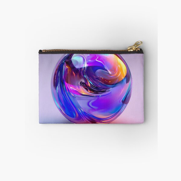 Item preview, Liquid Chrome Orb, 3d Render, Electric Purple designed and sold by Checho30.