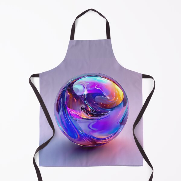 Item preview, Liquid Chrome Orb, 3d Render, Electric Purple designed and sold by Checho30.