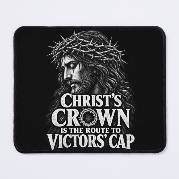 Item preview, Christ’s Crown Is the Route to Victors’ Cap – Jesus Crown of Thorns Christian T-Shirt designed and sold by Obiechefu.