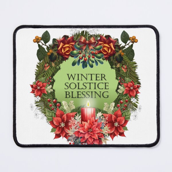 Item preview, Winter Solstice Blessing designed and sold by Sonia Jones Art.