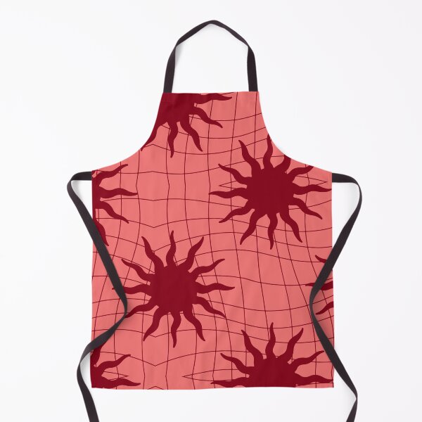 Item preview, Wavy Sun Maroon / coral color Pattern designed and sold by Petternoholic.