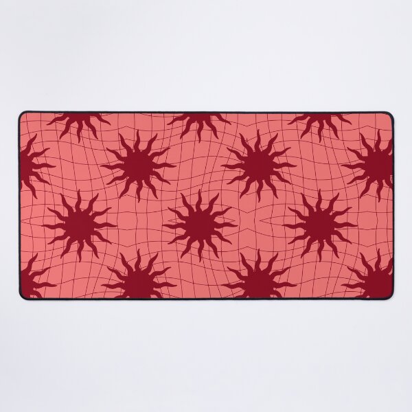 Item preview, Wavy Sun Maroon / coral color Pattern designed and sold by Petternoholic.