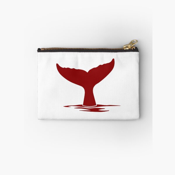 Item preview, Dark Red Nautical Whale Tail Design designed and sold by pattern-archive.