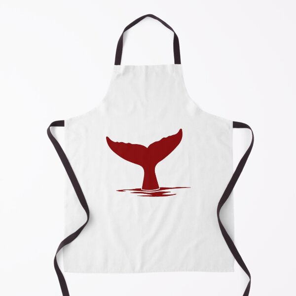 Item preview, Dark Red Nautical Whale Tail Design designed and sold by pattern-archive.