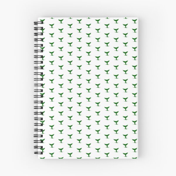 Item preview, Dark Green Nautical Whale Tail Design designed and sold by pattern-archive.