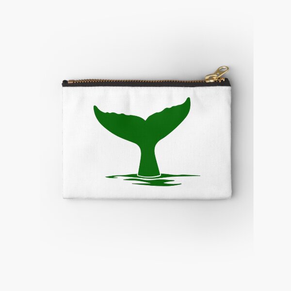 Item preview, Dark Green Nautical Whale Tail Design designed and sold by pattern-archive.