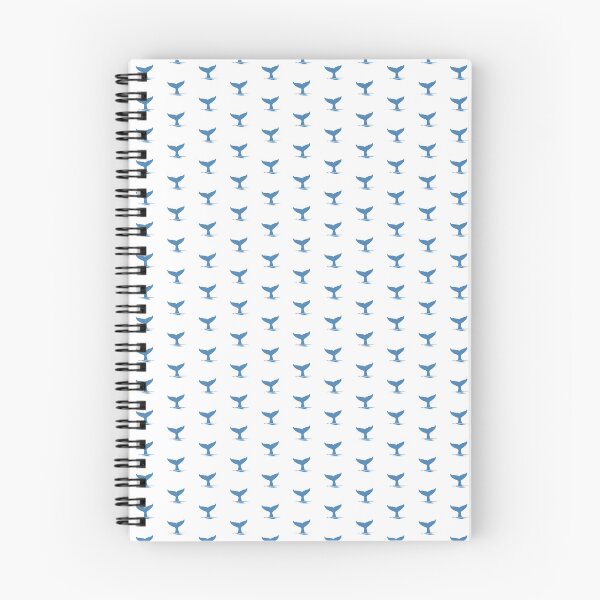 Item preview, Steel Blue Nautical Whale Tail Design designed and sold by pattern-archive.