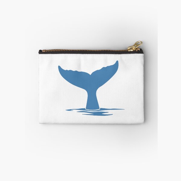 Item preview, Steel Blue Nautical Whale Tail Design designed and sold by pattern-archive.