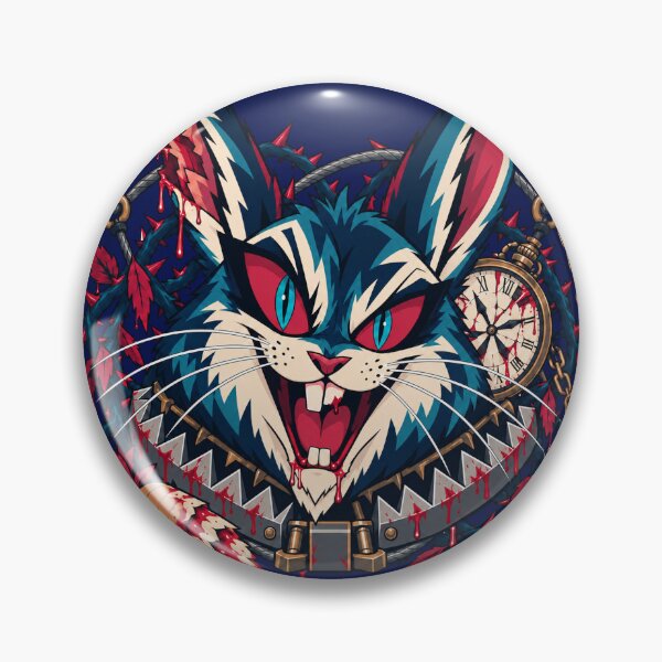 Item preview, Demon Rabbit Pocket Watch Horror designed and sold by Kromia.