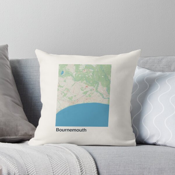 Item preview, Bournemouth Minimalistic Map Art designed and sold by MapsNerd.