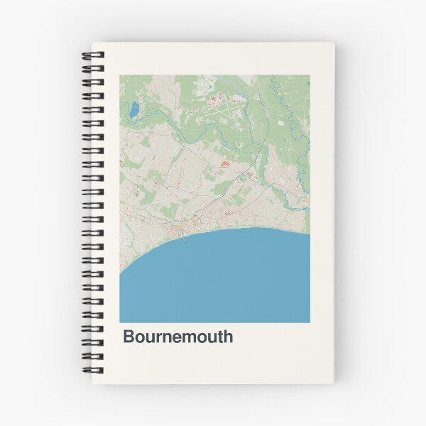 Item preview, Bournemouth Minimalistic Map Art designed and sold by MapsNerd.