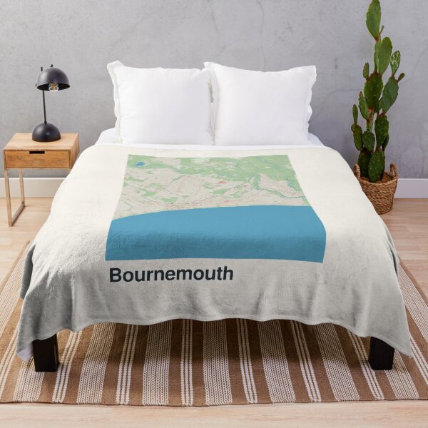 Item preview, Bournemouth Minimalistic Map Art designed and sold by MapsNerd.