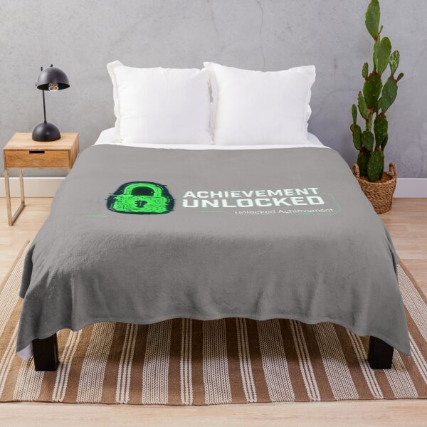 Item preview, Achievement Unlocked Gamer Notification Tee-49 designed and sold by ValentinRausch.