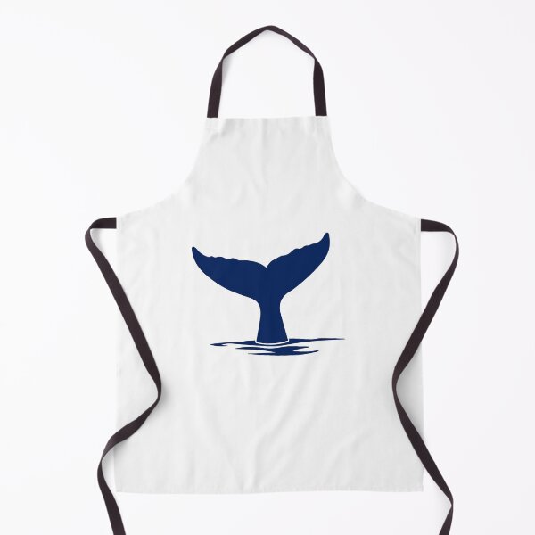 Item preview, Navy Blue Nautical Whale Tail Design designed and sold by pattern-archive.