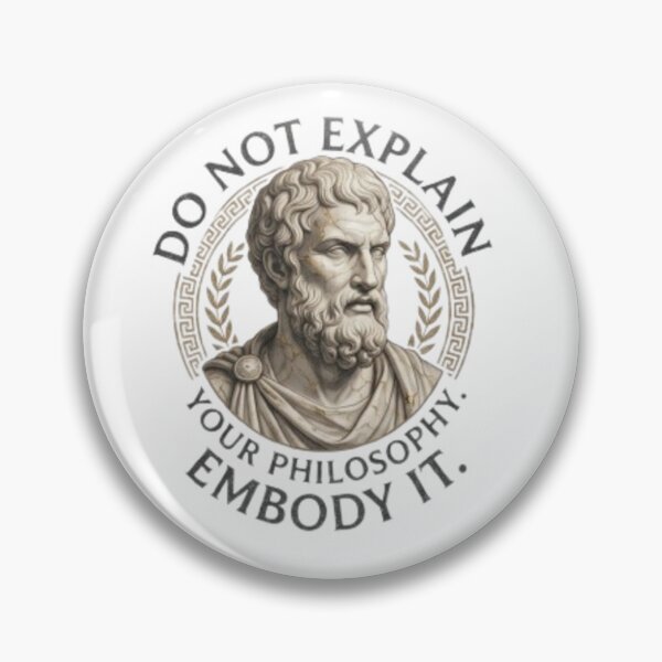 Item preview, Do Not Explain, Embody Your Philosophy designed and sold by vibemuseum.studio.
