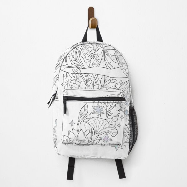 Item preview, Pearl Ballerina Spear Lotus Flower Line Art designed and sold by 0Zetgest.