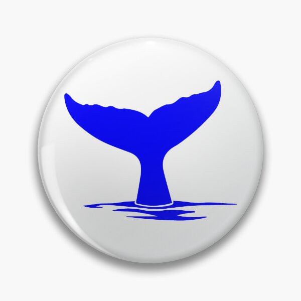 Item preview, Blue Nautical Whale Tail Design designed and sold by pattern-archive.