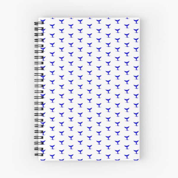 Item preview, Blue Nautical Whale Tail Design designed and sold by pattern-archive.
