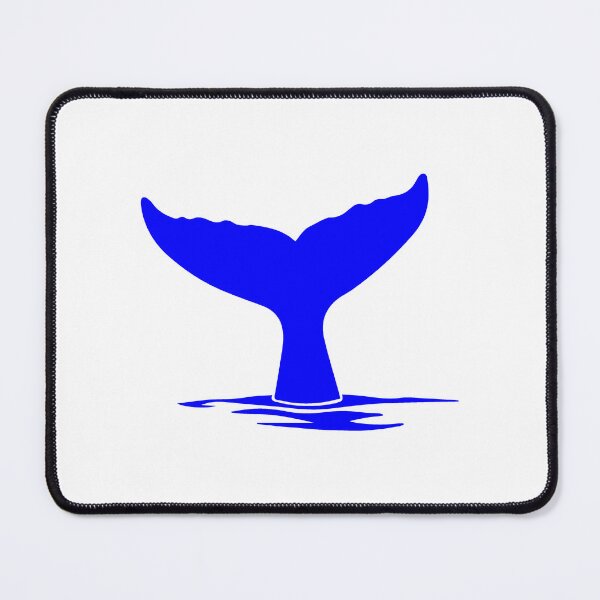 Item preview, Blue Nautical Whale Tail Design designed and sold by pattern-archive.