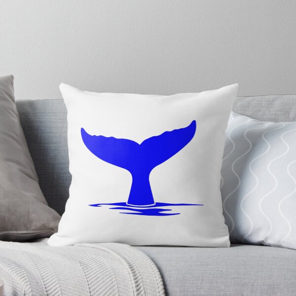 Item preview, Blue Nautical Whale Tail Design designed and sold by pattern-archive.