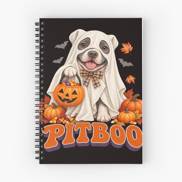 Item preview, Halloween Pitbull Spooky Cute Trick or Treat Dog designed and sold by Cute & Sassy Custom Gifting Boutiques.