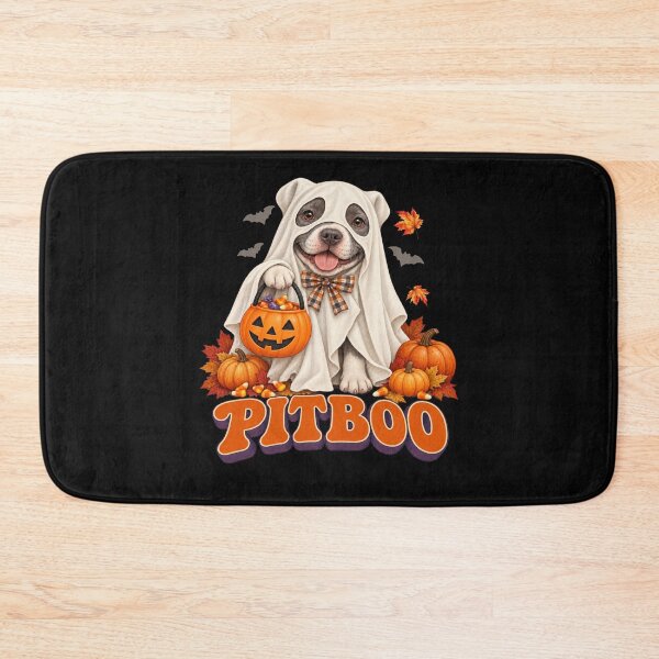 Item preview, Halloween Pitbull Spooky Cute Trick or Treat Dog designed and sold by Cute & Sassy Custom Gifting Boutiques.