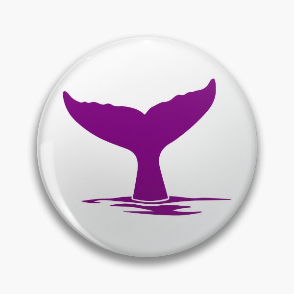 Item preview, Purple Nautical Whale Tail Design designed and sold by pattern-archive.