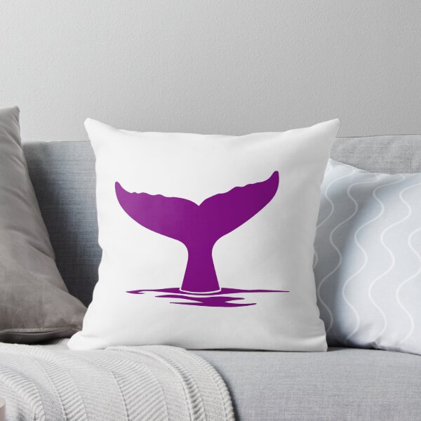 Item preview, Purple Nautical Whale Tail Design designed and sold by pattern-archive.