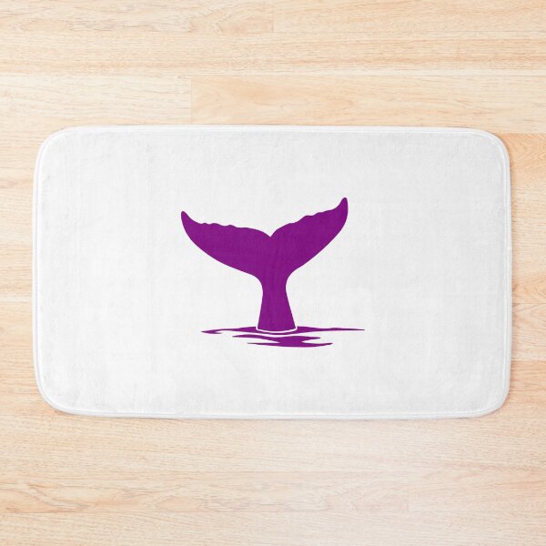 Item preview, Purple Nautical Whale Tail Design designed and sold by pattern-archive.