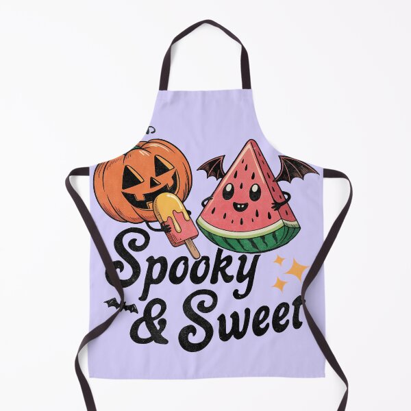 Item preview, Kawaii Spooky And Sweet Summerween Pumpkin And Watermelon designed and sold by legendaryskins.