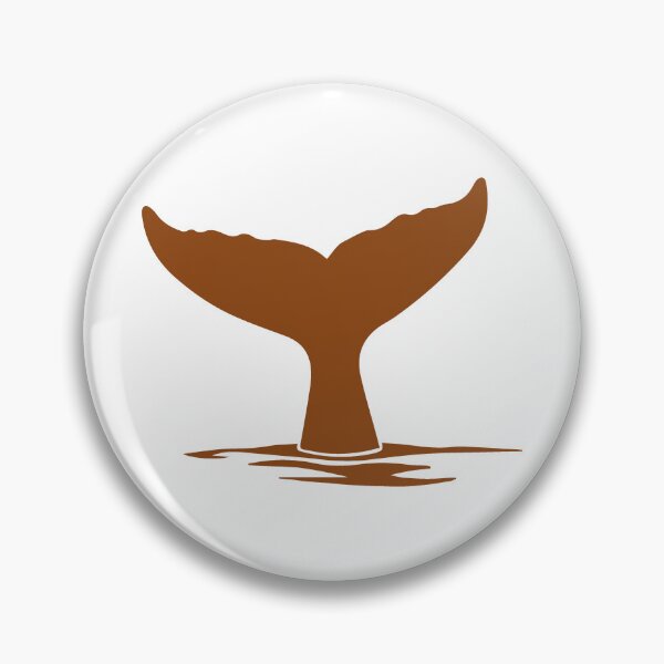 Item preview, Brown Nautical Whale Tail Design designed and sold by pattern-archive.