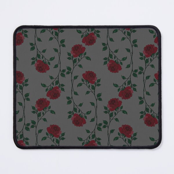 Item preview, Dark Romantic Roses & Vines Pattern designed and sold by Theshapearts.