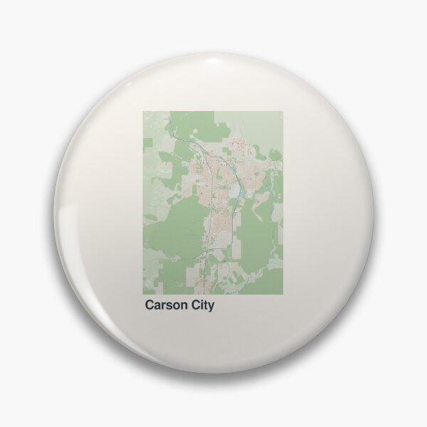 Item preview, Carson City Minimalistic Map Art designed and sold by MapsNerd.