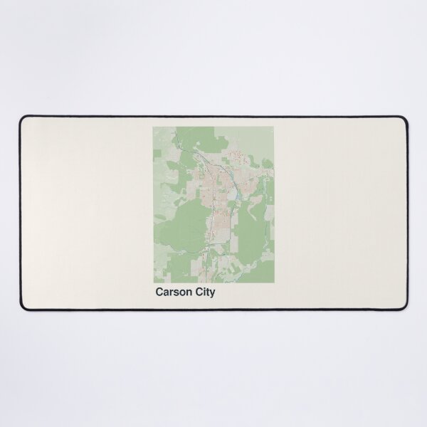 Item preview, Carson City Minimalistic Map Art designed and sold by MapsNerd.