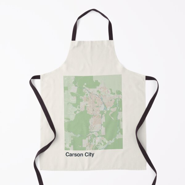 Item preview, Carson City Minimalistic Map Art designed and sold by MapsNerd.