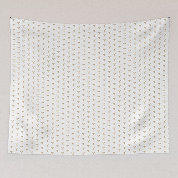 Item preview, Tan Nautical Whale Tail Design designed and sold by pattern-archive.