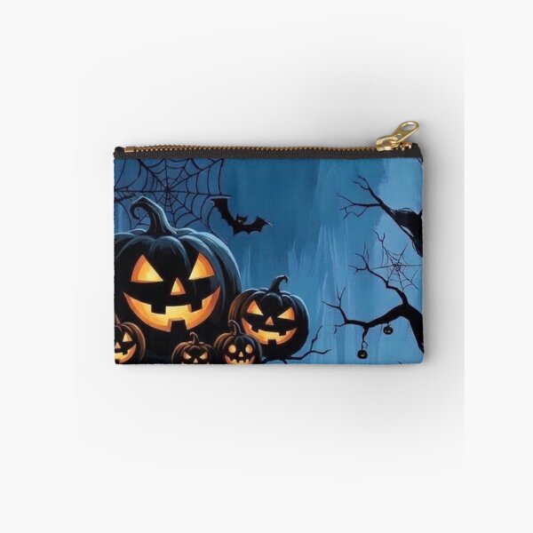 Item preview, Halloween Spooky Forest Bats Jack O Lanterns designed and sold by littlepiptales.