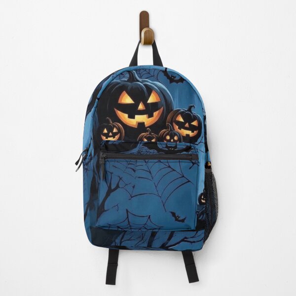 Item preview, Halloween Spooky Forest Bats Jack O Lanterns designed and sold by littlepiptales.