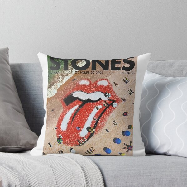 Item preview, Clean Minimal Rolling Stones Text and Logo Design Poster designed and sold by Walleswop.