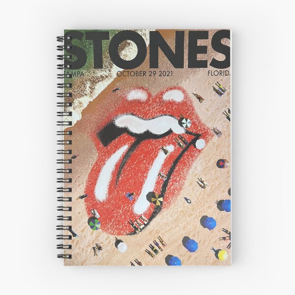 Item preview, Clean Minimal Rolling Stones Text and Logo Design Poster designed and sold by Walleswop.