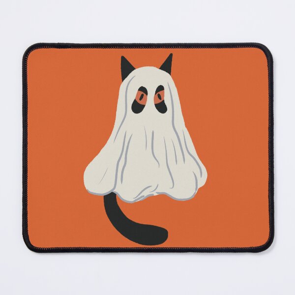 Item preview, Haloween Ghost Cat designed and sold by DanuskaArt.