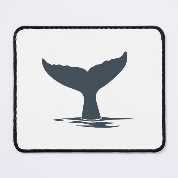 Item preview, Charcoal Nautical Whale Tail Design designed and sold by pattern-archive.
