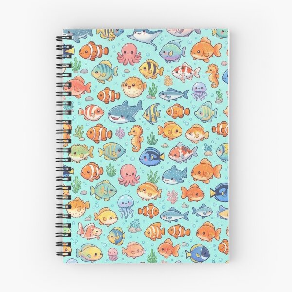 Item preview, Cute Kawaii Sea Life Pattern designed and sold by lungpleecha.