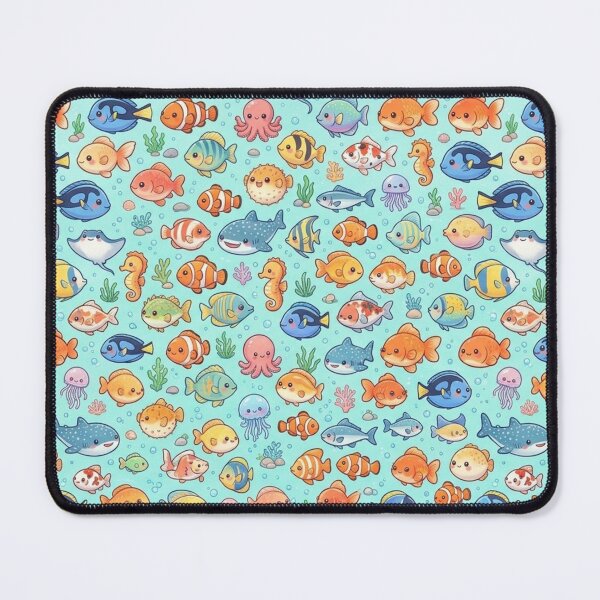 Item preview, Cute Kawaii Sea Life Pattern designed and sold by lungpleecha.