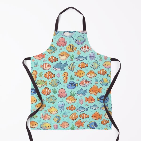 Item preview, Cute Kawaii Sea Life Pattern designed and sold by lungpleecha.