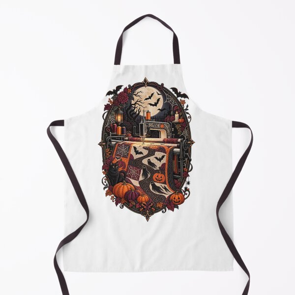 Item preview, Spooky Longarm Quilt Studio Halloween Night designed and sold by UrbanCanvvas.