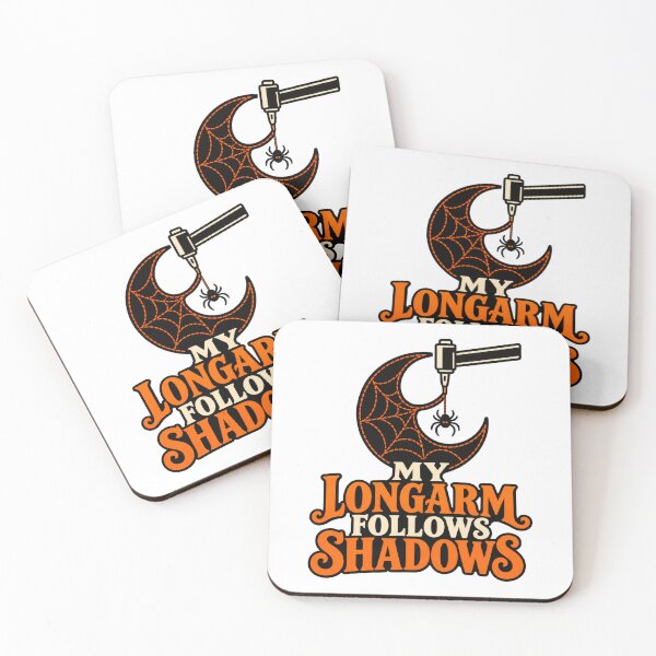 Item preview, My Longarm Follows Shadows Quilter Pun designed and sold by UrbanCanvvas.